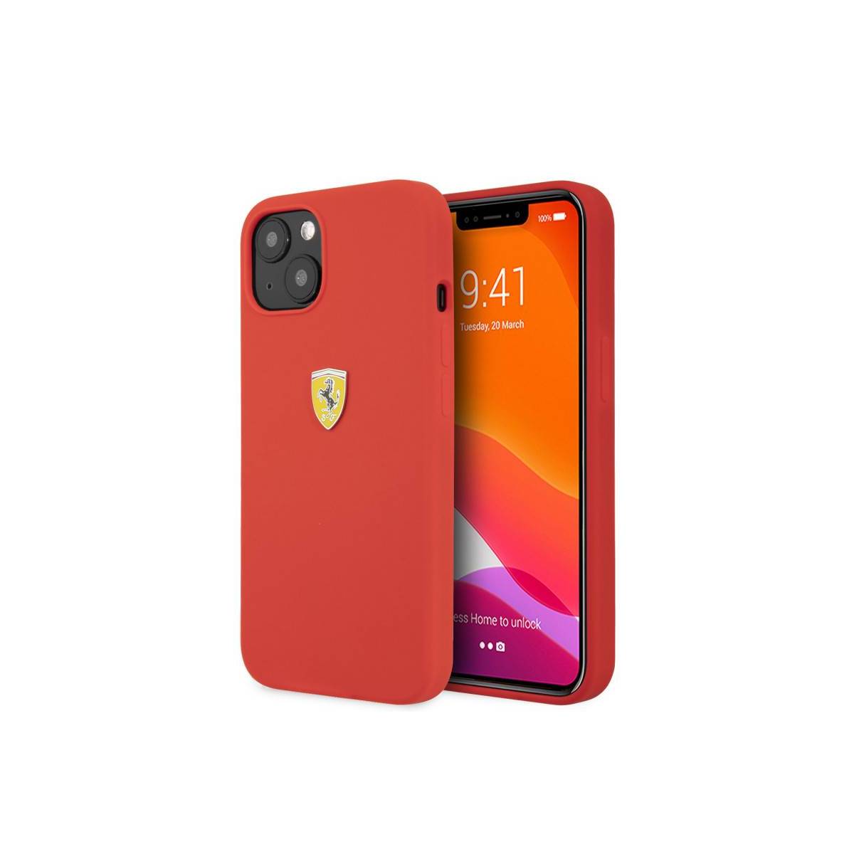 Coque Souple Rouge FERRARI IPhone Pro Max Atelier Itech