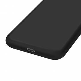 Coque soft touch Noire A52S