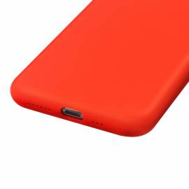 Coque soft touch Rouge iPhone 14 Max