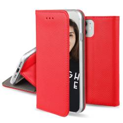 Folio aimanté Rouge Galaxy A55
