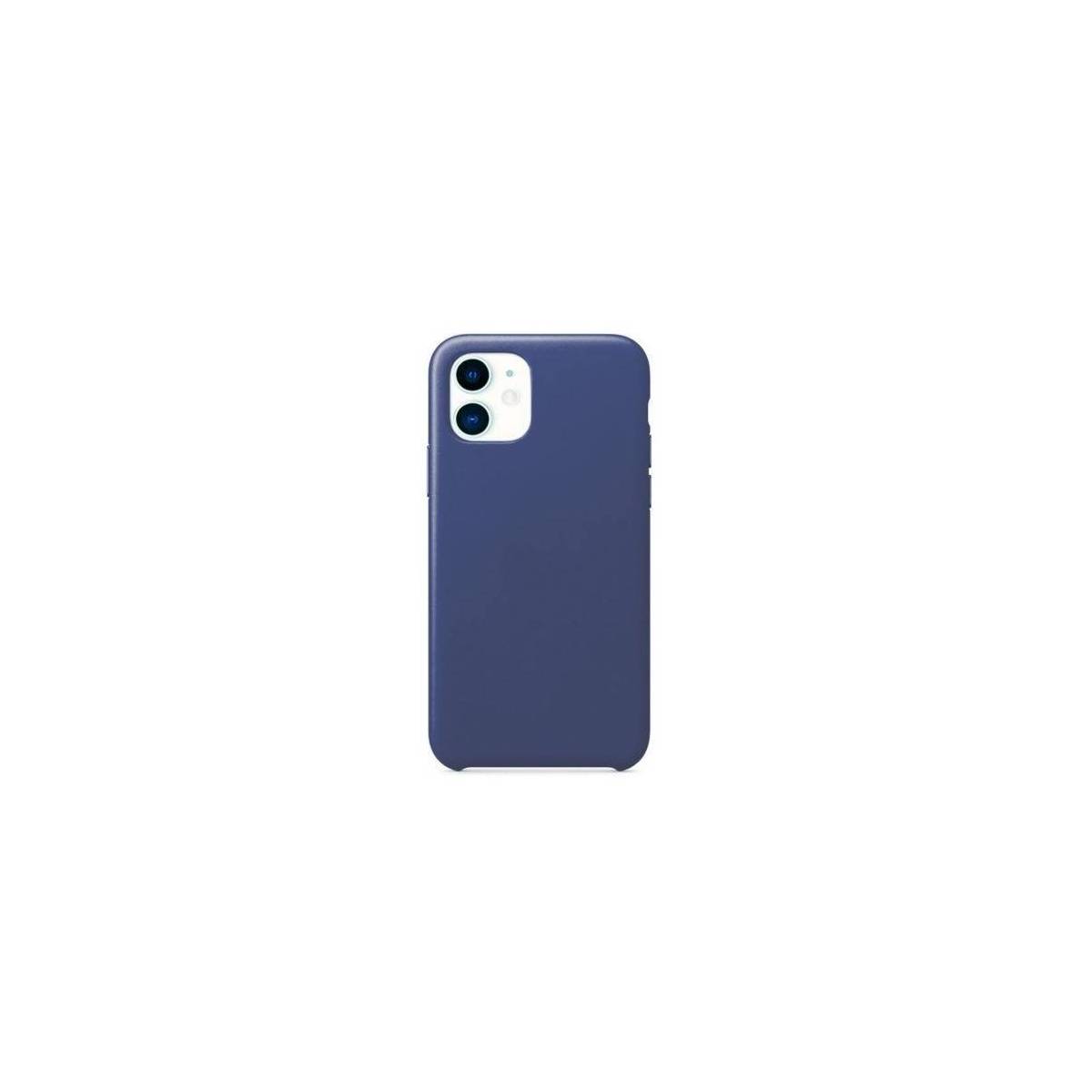 Coque soft touch Bleue marine iPhone 13