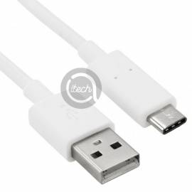 Cable USB-C Blanc - 1m