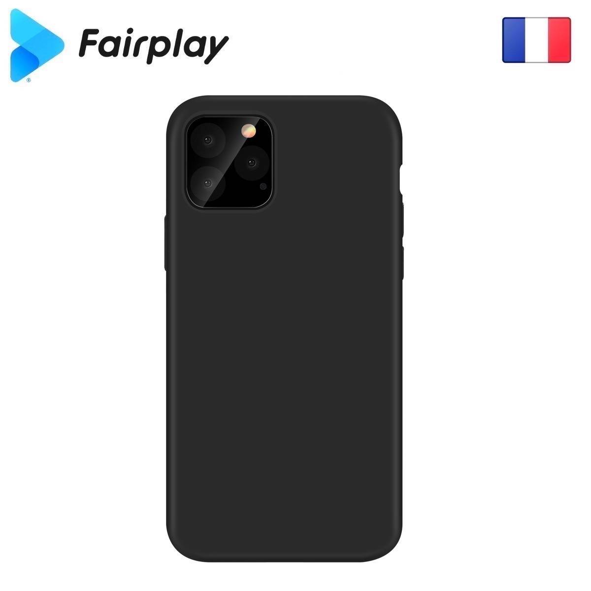 Coque silicone noire S22